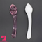 7.48in Durable Hygienic Glass Elegant Handheld Dildo For Adults Sex