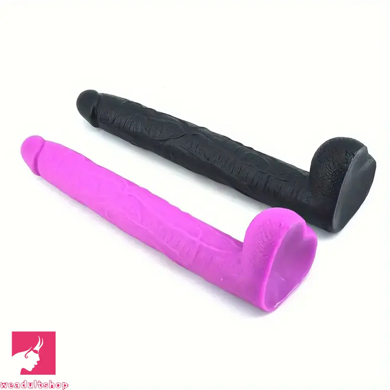 15.5in Big Long Real Dong Powerful Suction Cup Dildo For Real Sex