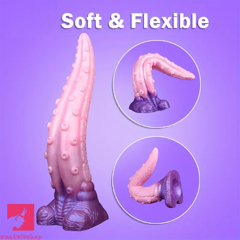 11.02in 11.46in 11.5in Silicone Anal Plug Tentacle Fantasy Large Dildo