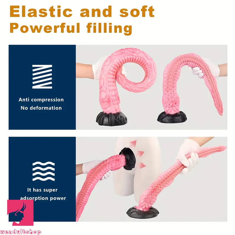 11.3in 13.77in 17.71in 21.65in Octopus Fantasy Creature Big Long Dildo