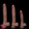 9.44in 12.6in 13.38in Realistic Silicone Soft Veins Long Huge Dildo