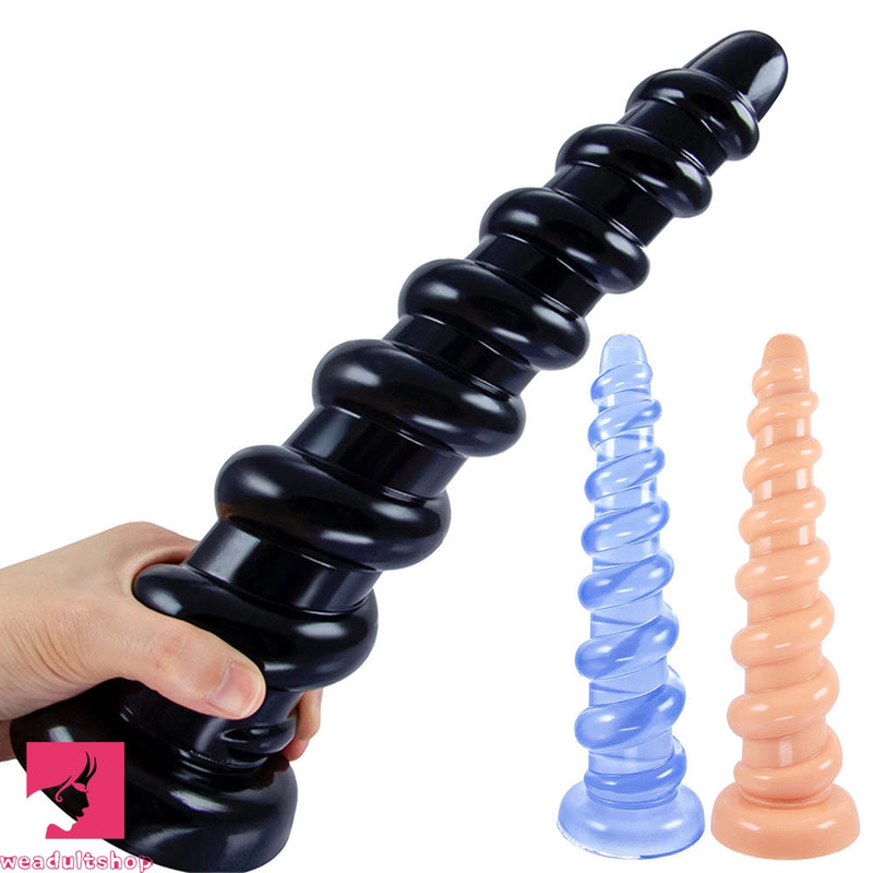 10.8in Graduated Beads PVC Women Sex Large Anal Dildo Butt Plug