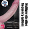 8.86in Realistic Giant Dildo Soft Silicone Heating Vibrating Big Penis