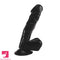 7.09in PVC Skin Feeling Real Sex Toy For Anus With Suction Cup