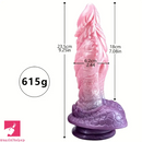 9.25in Dragon Silicone Soft Big Monster Spiked Dildo Animal Toy