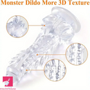 9in Monster Big Clear Dragon Suction Cup Dildo For Female Sex Toy