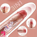 10in 3in1 Thrusting Vibrating Rotation Automatic Big Realistic Pleasure Dildo