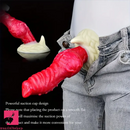 7.75in Monster Big Horse Knot Silicone Soft Animal Fantasy Dildo