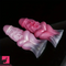 7.09in Hollow Penis Knot Silicone Soft Dildo For Flirting Toy For Sex