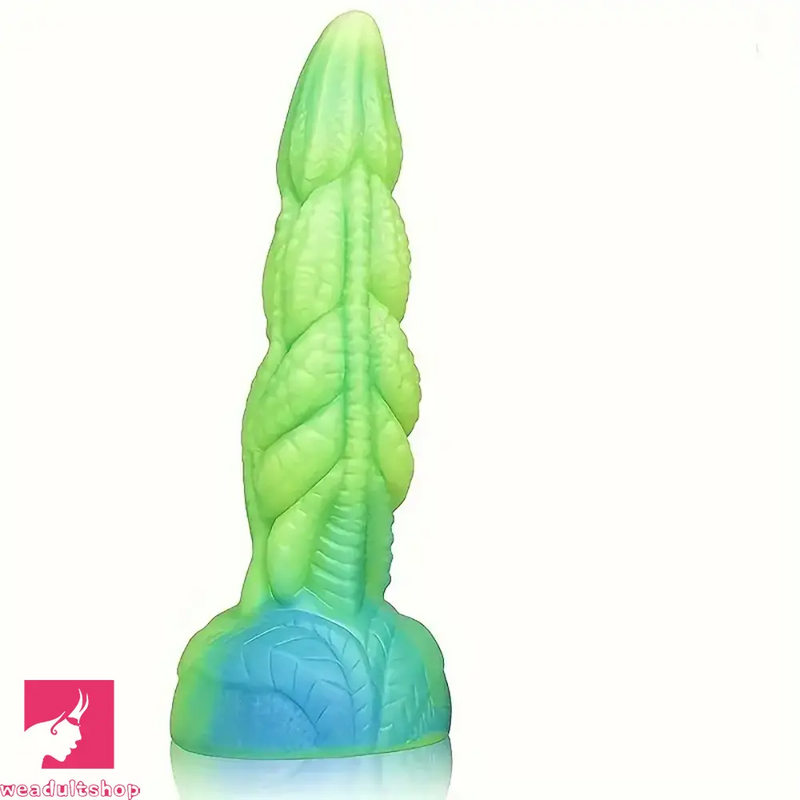 8.07in Liquid Silicone Soft Big Monster Dildo Clit Dilator Masturbator