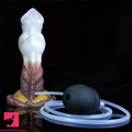 7.87in Liquid Silicone Soft Fantasy Odd Monster Squirting Wide Dildo