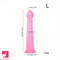 6.1in 6.89in 7.87in 8.66in Pink Anal Plug Dildo For Butt Clit Expander