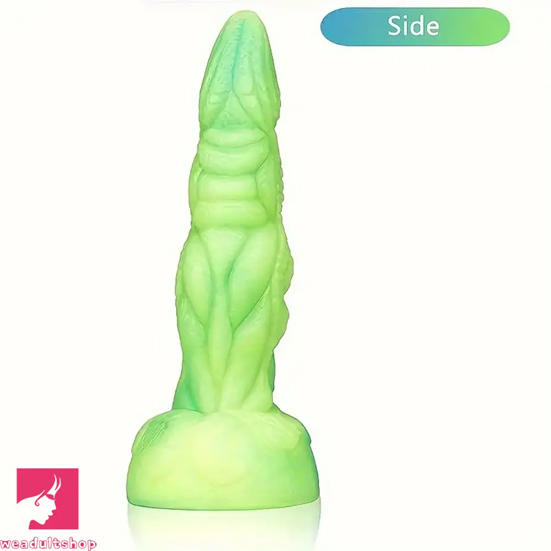 8.07in Liquid Silicone Soft Big Monster Dildo Clit Dilator Masturbator