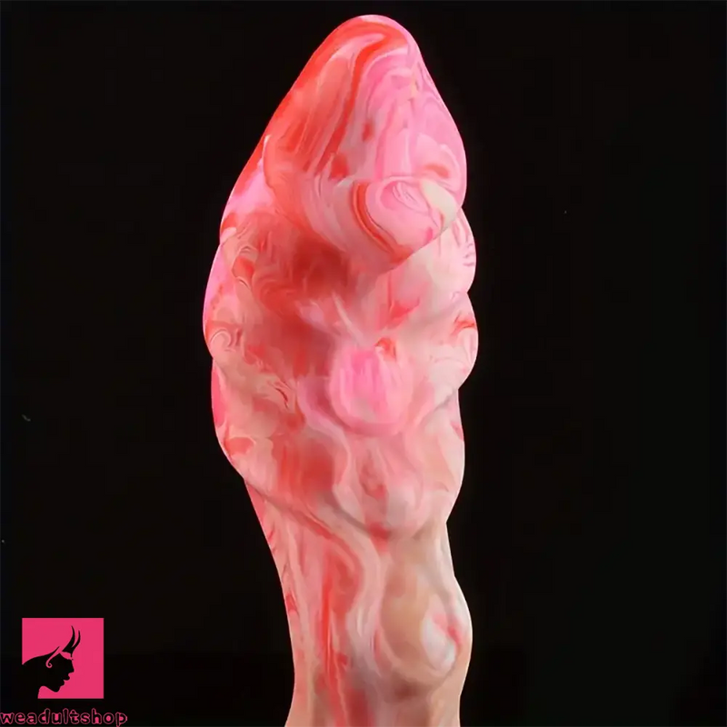 7.1in Soft Silicone Fantasy Fire Feeling Monster Dildo For Women Sex