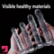 6.5in 7.28in Clear Soft Dildo For Women Men G-Spot Massager Sex