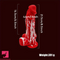 8.5in Liquid Silicone Soft Big Suction Cup Dildo For Sex Pleasure