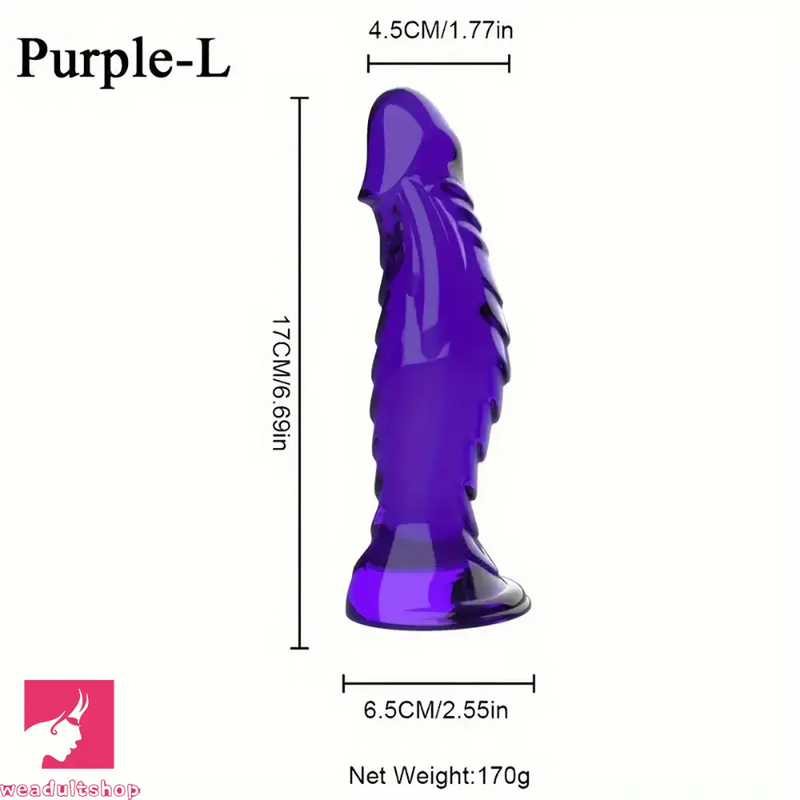 4.92in 5.51in 6.69in Realistic Anal Female Male Dildo For Anal Sex