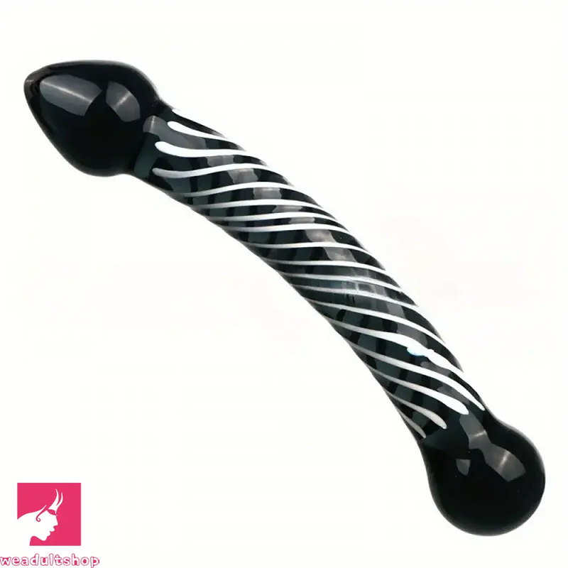 7.68in 7.87in Glass Masturbation Device Dildo For Anal Vaginal Sex Love