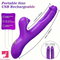 8.83in Powerful Dual-Head G-Spot Clitoral Stimulator Electric Dildo