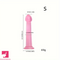 6.1in 6.89in 7.87in 8.66in Pink Anal Plug Dildo For Butt Clit Expander