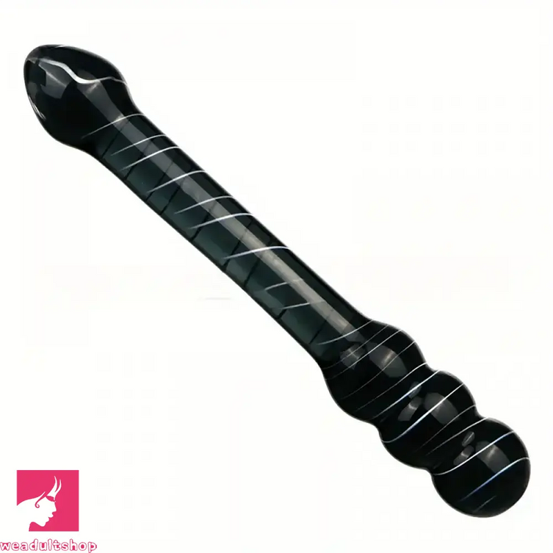 7.68in 7.87in Glass Masturbation Device Dildo For Anal Vaginal Sex Love