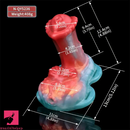 4.88in Silicone Soft Anal Massage Small Ejaculating Strap on Dildo