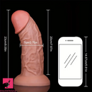 9.05in Thick Ball-Free Big Silicone Soft Dildo For Deep & Fast Sex