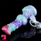 8.26in 10.43in Animal Dog Knot Soft Silicone Odd Big Dildo For Clit