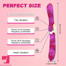 12.5in Dual Sided G-spot Dildo Big Vibrator For Women Men Couples