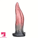 8.26in Liquid Silicone Tongue Fantasy Big Soft Unisex Dildo Anal Plug