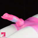 6.25in Silicone Dog Knot Soft Animal Dildo Wearable Panty For Role