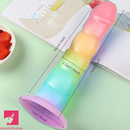 6.7in Liquid Silicone Rainbow Soft Dildo For Intense Pleasure Masturbator