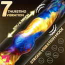 9.29in 3in1 Fantasy Knot Vibrating Thrusting Remote Control Dildo