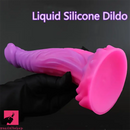 8.3in Big Soft Silicone Dragon Monster Dildo For Women Couples Clit