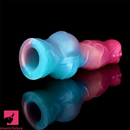 8.03in Silicone Soft Big Animal Dog Knot Dildo Sleeve Hollow Sex