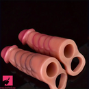 5.71in Silicone Soft Penis Sleeve Spiked Dildo For Anal G-spot Sex