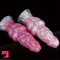 7.09in Hollow Penis Knot Silicone Soft Dildo For Flirting Toy For Sex