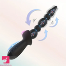 10.3in Rechargeable Vibrating Anal Plug Dildo Flexible Bullet Penis Vibrator