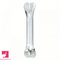 4.92in 6.69in Double-Headed Clear Transparent Glass Plug Dildo