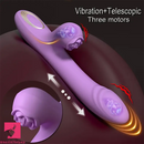 9.44in Big Vibrating Telescope Real Automatic Scaling Clit Dildo