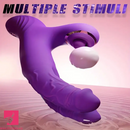 8.83in Powerful Dual-Head G-Spot Clitoral Stimulator Electric Dildo