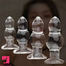 4.65in 4.92in 5.9in 6.89in Transparent Clear Small Glass Dildo