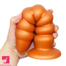 9.84in Big Threads Silicone Anal Dildo Suction Cup Soft Cock Butt Plug