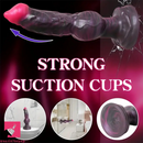 9.25in Silicone Animal Dog Big Knot Dildo For Female Love Stimulator