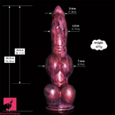 Multiple Options Liquid Silicone Big Soft Dog Knot Horse Cock Dildo