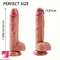 7.8in Realistic Anal Personal Massage Silicone Soft Vaginal Dildo