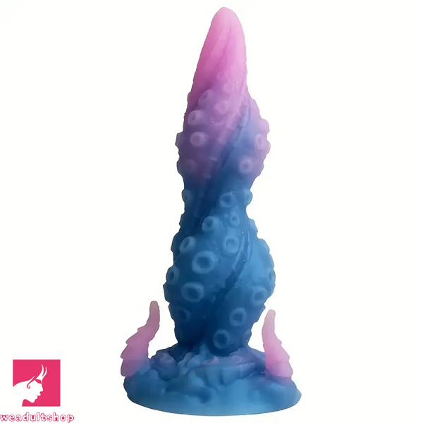 9.57in Big Monster Tentacle Octopus Silicone Soft Animal Penis Toy