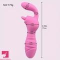 6.69in Multiple Colors Soft Silicone Dildo For G-spot Stimulation Sex