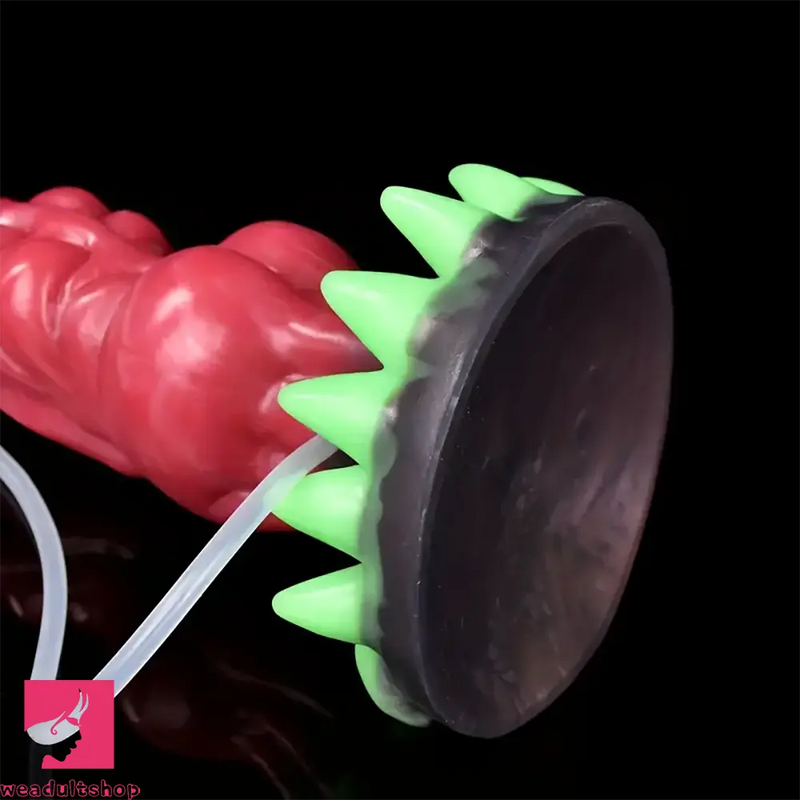 7.87in Glow-in-the-Dark Knot Ejaculating Dildo With Water Spray