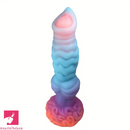 9.84in Silicone Beast Dog Knot Fantasy Soft Dildo Big Masturbator